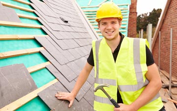 find trusted Cwmbach Llechrhyd roofers in Powys